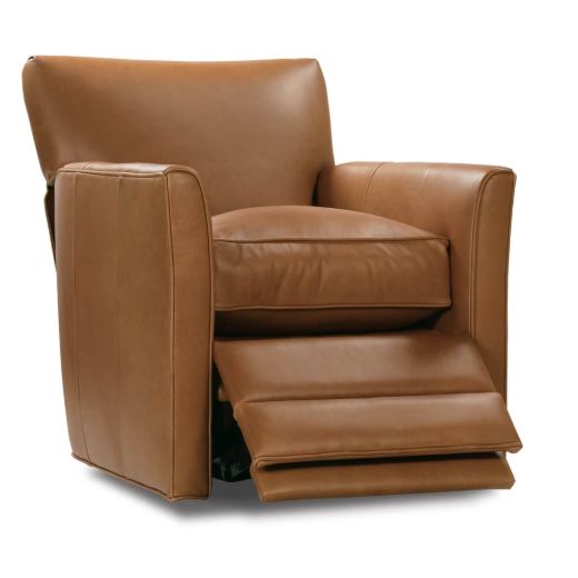 Picture of Times Square Leather Manual Swivel Recliner